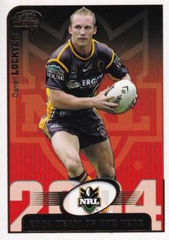 2005 Select Power - 2004 Team Of The Year #TY4 Darren Lockyer Front